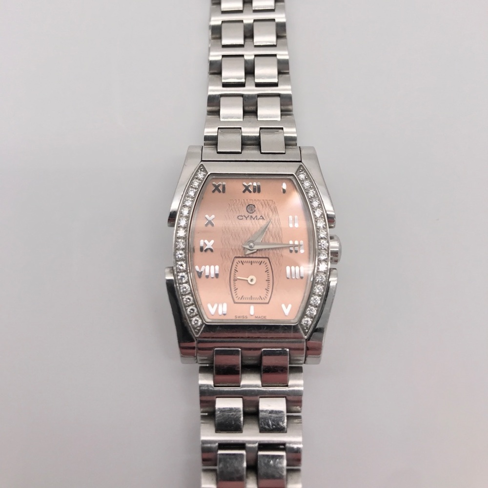 Cyma Imperium Diamond Ladies Watch Stainless Steel